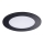 Spot encastrable LED salle de bain ROUNDA LED/6W/230V IP44 noir d.12 cm