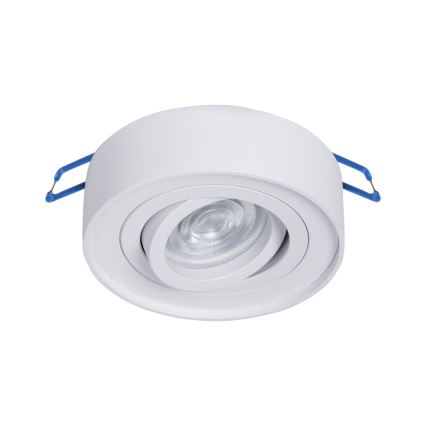 Spot encastrable NUSA 1xGU5,3/MR16/50W/12V arrondi blanc