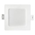Spot encastrable SQUARE LED/3W/230V 4000K 9x9 cm blanc