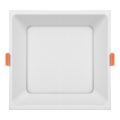 Spot encastrable TONY LED/12W/230V 3000/4000/6500K 12x12 cm blanc