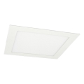 Spot encastrable VEGA LED/12W/230V 2900/3900/5800K 17,5x17,5 cm blanc