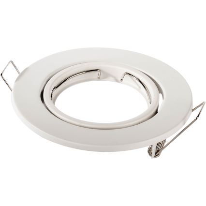 Spot encastré 1xGU10/MR16/10W/230V Ø 9 cm blanc