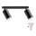 Spot encastré de salle de bain dimmable LED RGBW TURYN 2xGU10/6,5W/230V 2700-6500K Wi-Fi IP44 noir