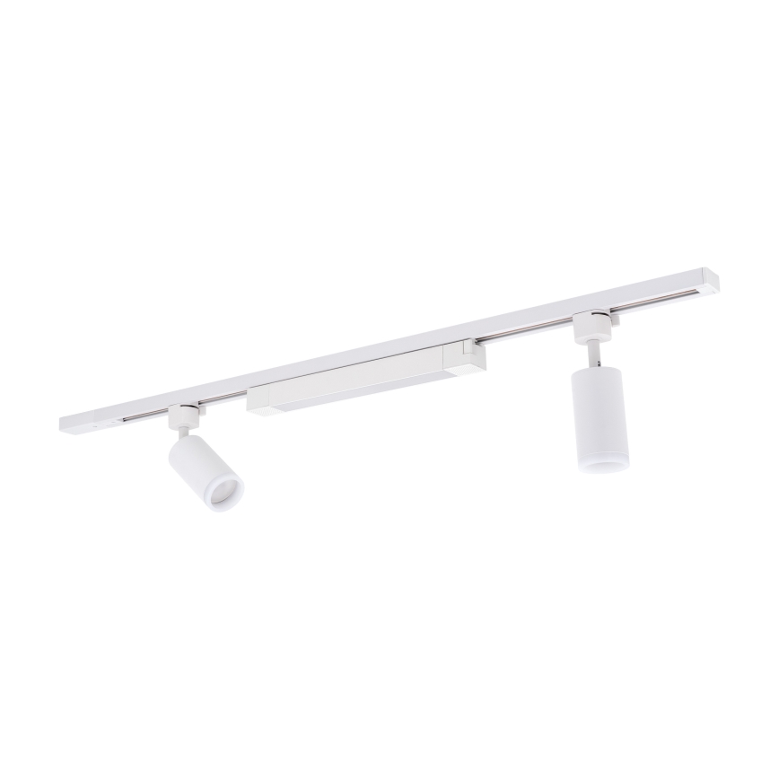 Spot encastré LED dans le système de rail TRACER 2xGU10/10W/230V + LED/20W 1 m blanc