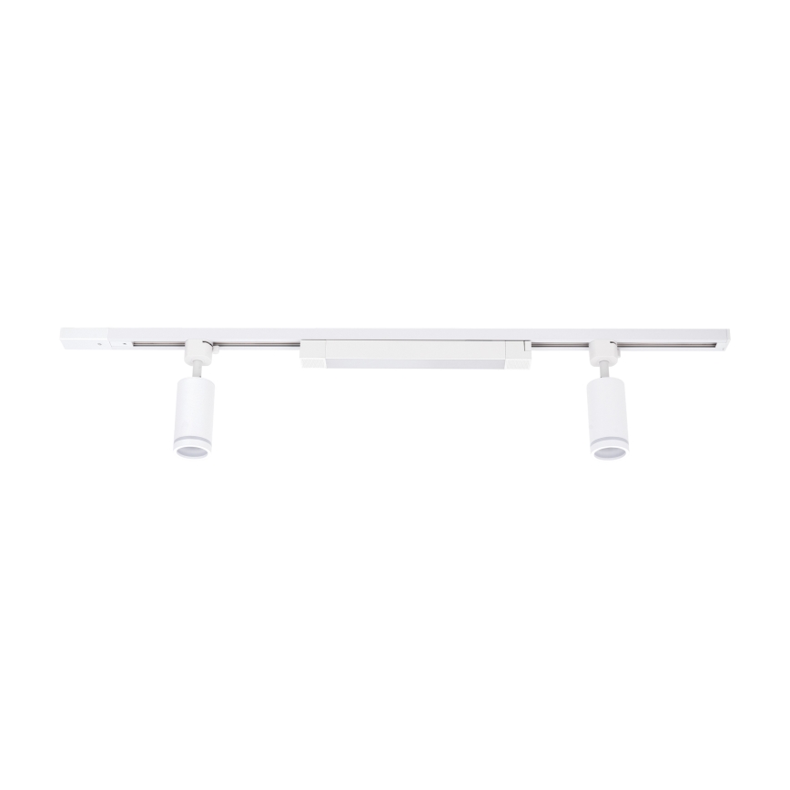 Spot encastré LED dans le système de rail TRACER 2xGU10/10W/230V + LED/20W 1 m blanc