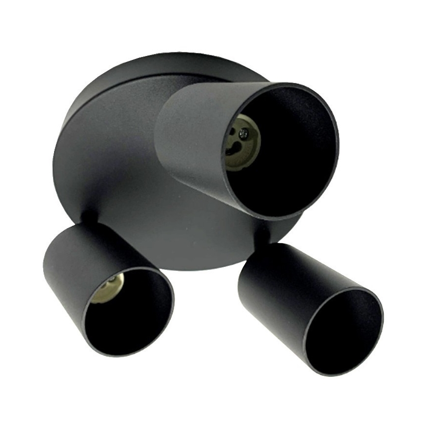 Spot FARGO 3xGU10/30W/230V noir
