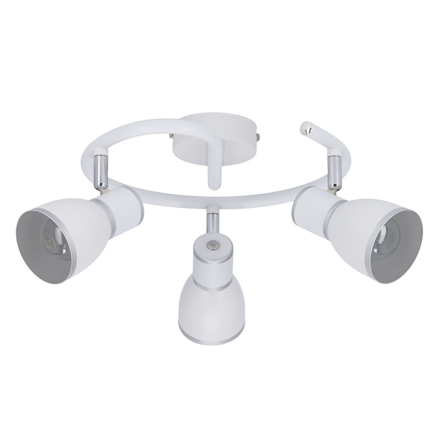 Spot  FIDO 3xE14/40W/230V wit
