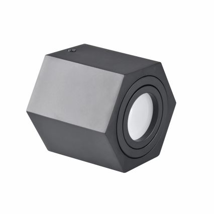 Spot HEXAGON 1xGU10/10W/230V noir