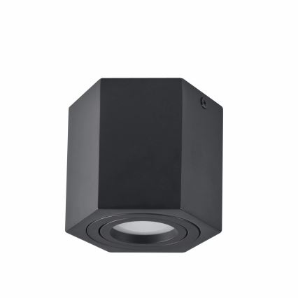 Spot HEXAGON 1xGU10/10W/230V noir