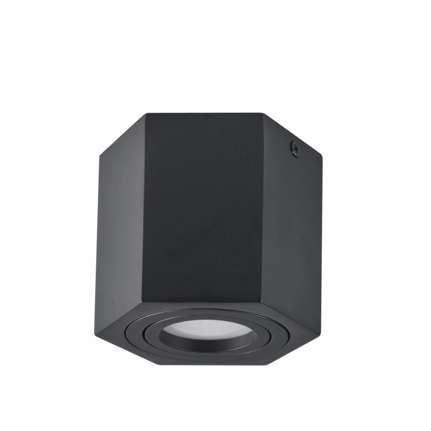 Spot HEXAGON 1xGU10/10W/230V noir