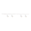 Spot in een rail systeem VOLF 4xGU10/10W/230V wit