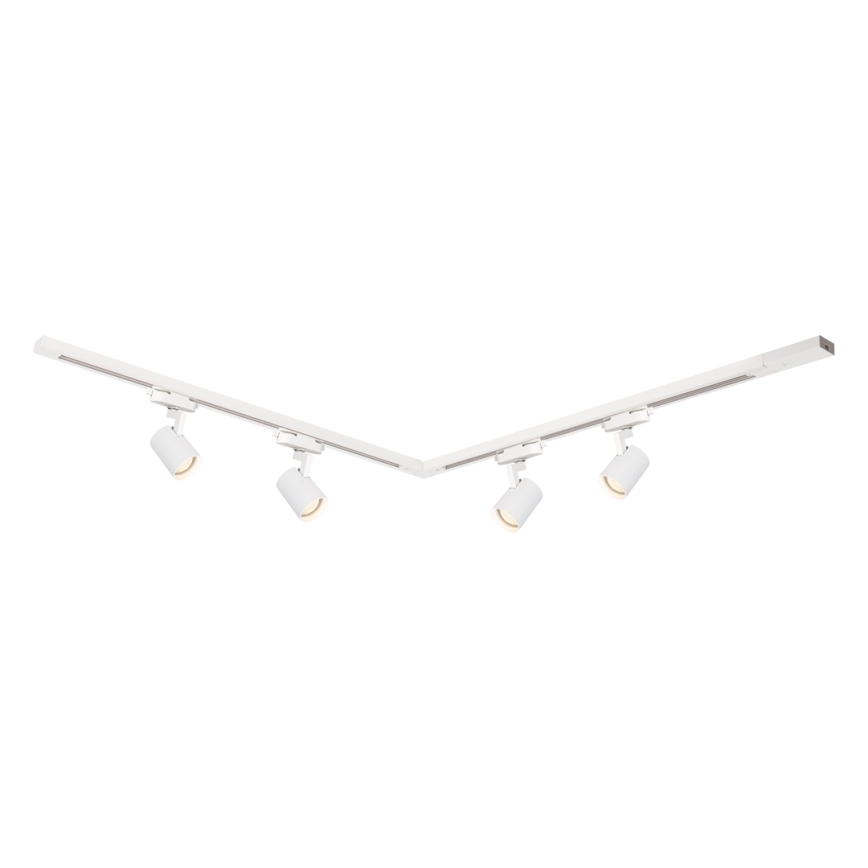 Spot in een rail systeem VOLF 4xGU10/10W/230V wit