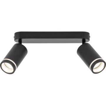 Spot JET 2xGU10/10W/230V noir