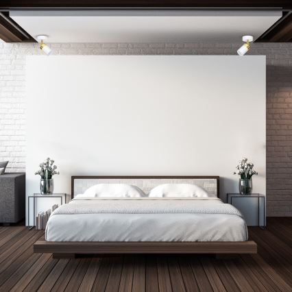 Spot JOKER 1xGU10/25W/230V blanc/doré