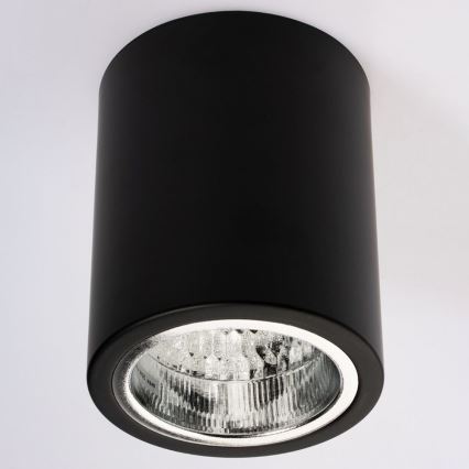 Spot JUPITER 1xE27/20W/230V d. 9,8 cm noir
