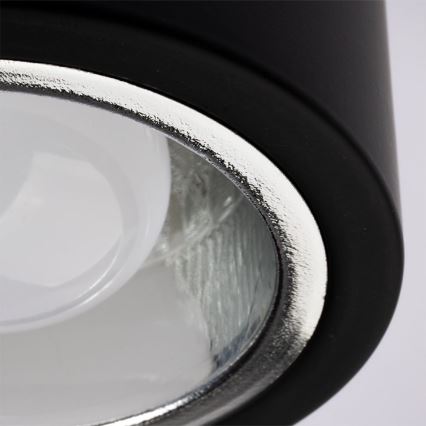 Spot JUPITER 1xE27/20W/230V d. 9,8 cm noir