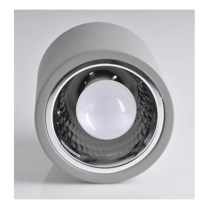 Spot JUPITER 1xE27/20W/230V diameter 13 cm grijs