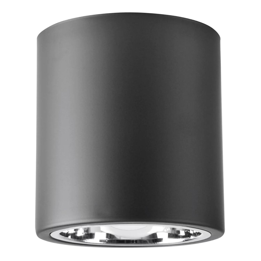 Spot JUPITER 1xE27/20W/230V diameter 13 cm zwart