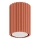 Spot KARBON 1xGU10/10W/230V 10 cm rood