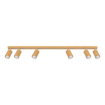 Spot KARBON 6xGU10/10W/230V doré