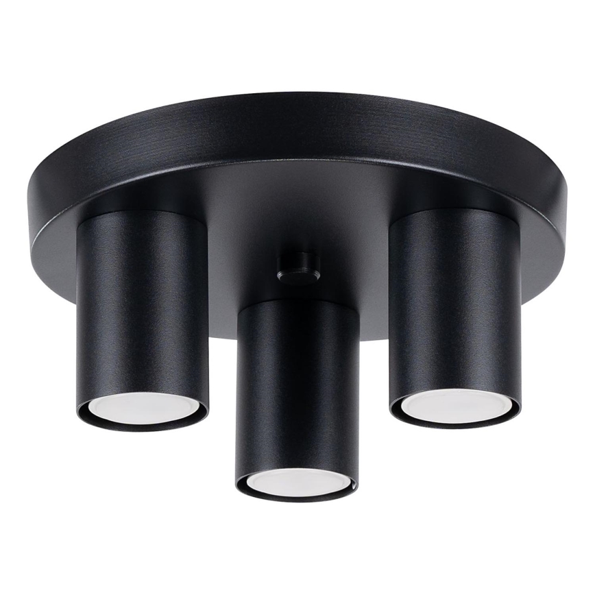 Spot LAGOS 3xGU10/10W/230V noir