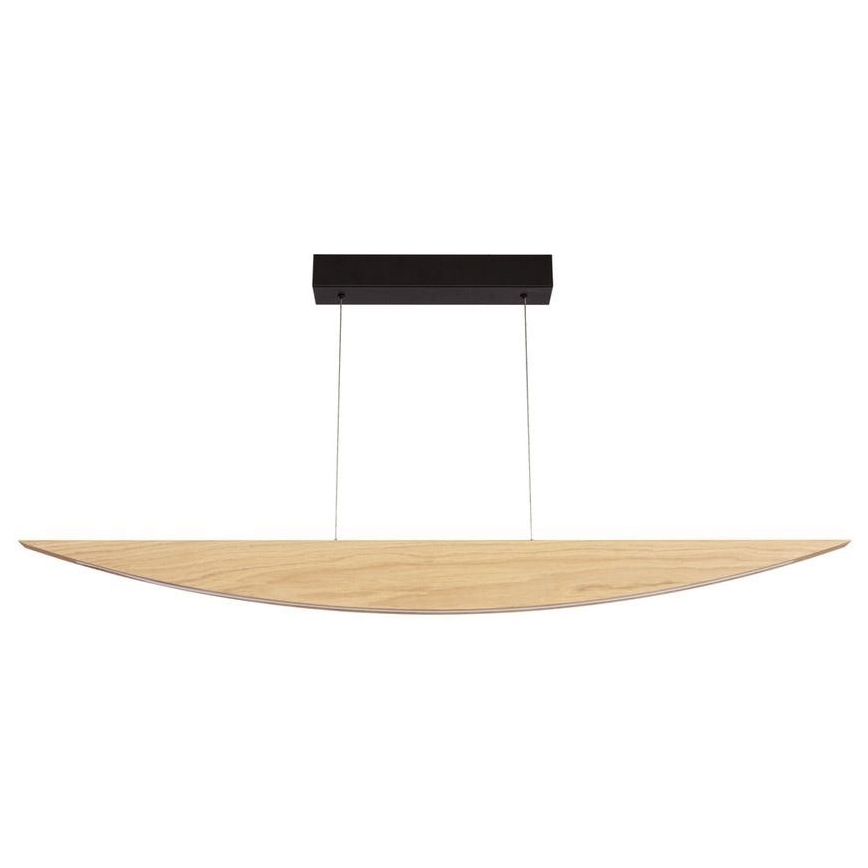 Dimbare LED hanglamp aan een koord DUBAI LED/14W/230V eiken – FSC gecertificeerd