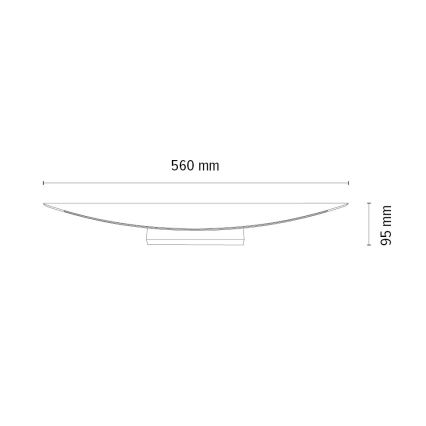 Dimbare LED wandverlichting DUBAI LED/6,5W/230V eiken – FSC gecertificeerd