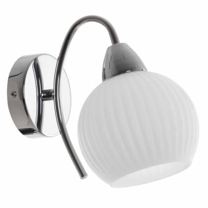 Vervangende lampenkap voor kroonluchter PAVIA diameter 13,5 cm wit