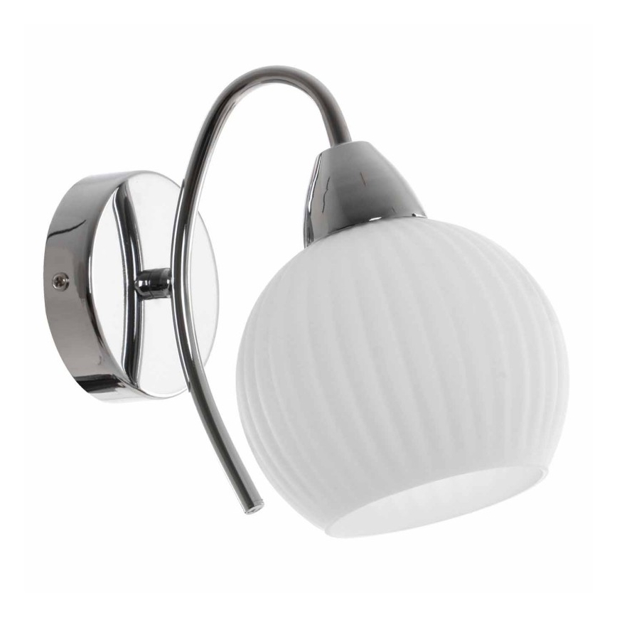 Vervangende lampenkap voor kroonluchter PAVIA diameter 13,5 cm wit