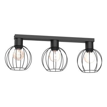 Spot LAPS 3xE27/15W/230V noir