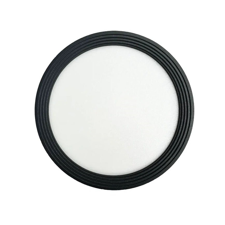 Spot LED/14W/230V 4000K d. 12 cm noir