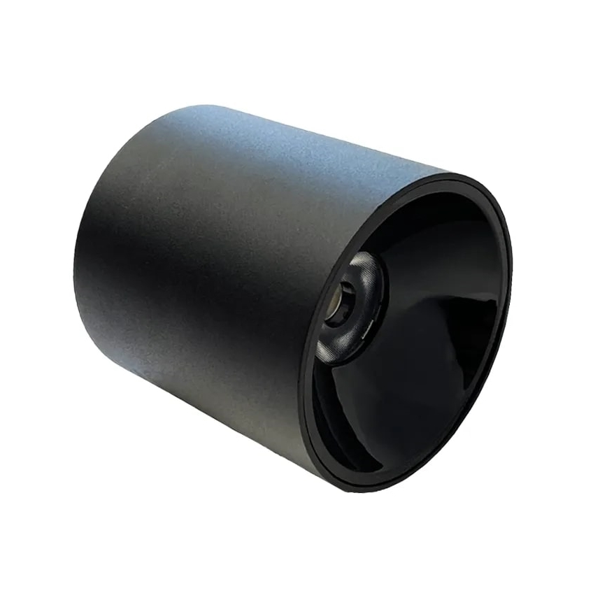 Spot LED/16W/230V 4000K d. 10 cm noir