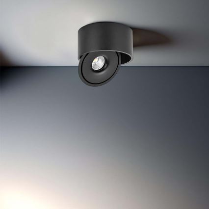 Spot LED/20W/230V 3000/4000/6400K CRI 90 noir