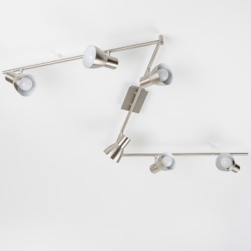 Spot LED 6xE14/5W/230V, finition chrome mat