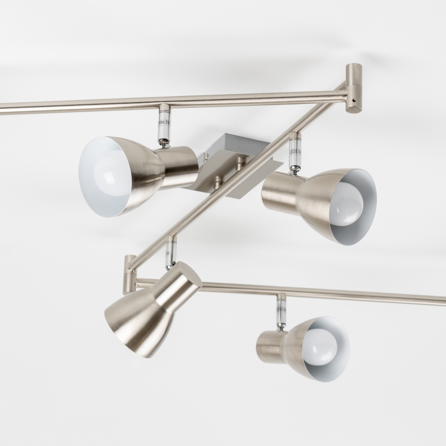 Spot LED 6xE14/5W/230V, finition chrome mat