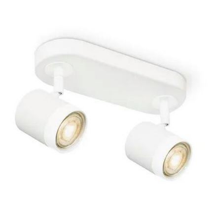 Spot LED à intensité variable MANU 2xGU10/5,8W/230V blanc