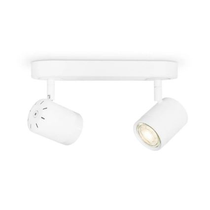 Spot LED à intensité variable MANU 2xGU10/5,8W/230V blanc