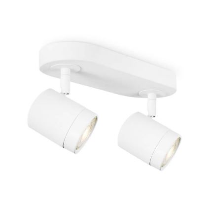 Spot LED à intensité variable MANU 2xGU10/5,8W/230V blanc