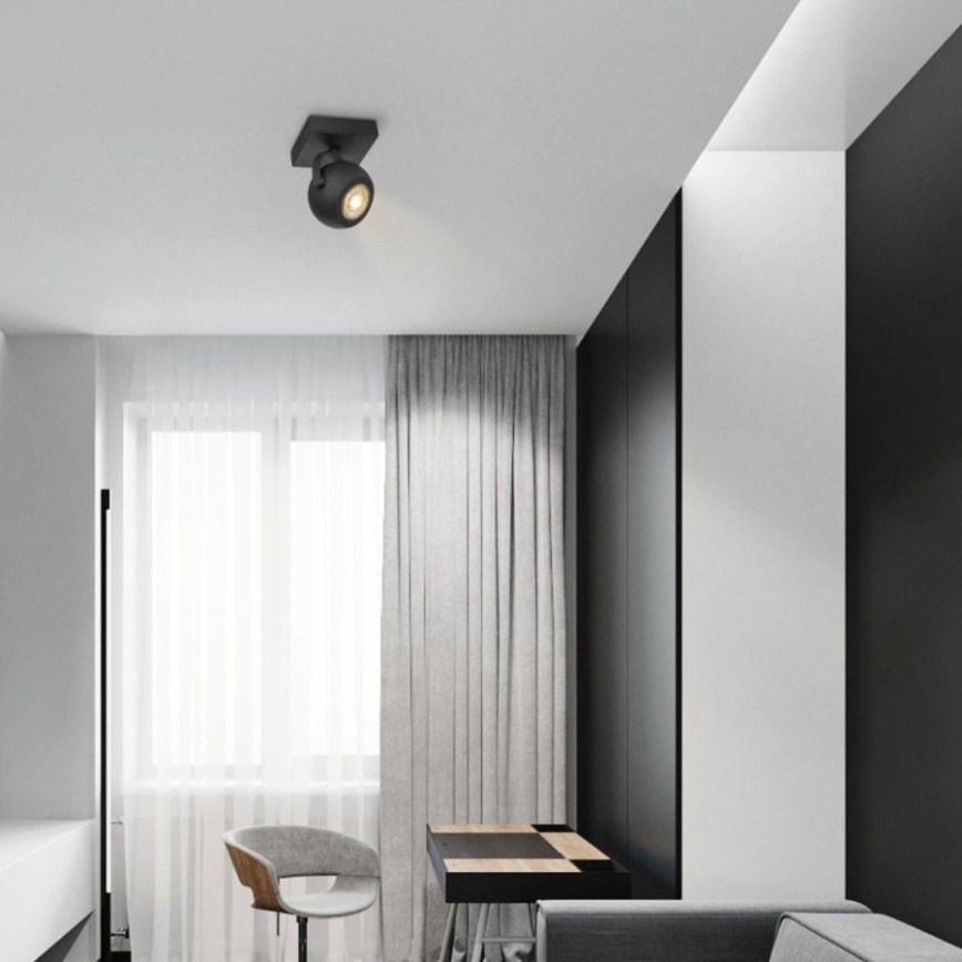 Spot LED à intensité variable NOP 1xGU10/5,8W/230V noir