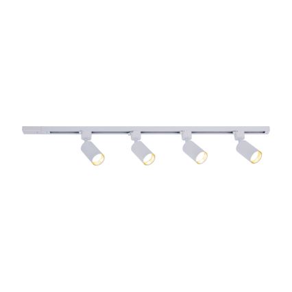 Spot LED dans le système de rail TRACER 4xGU10/10W/230V 1 m blanc