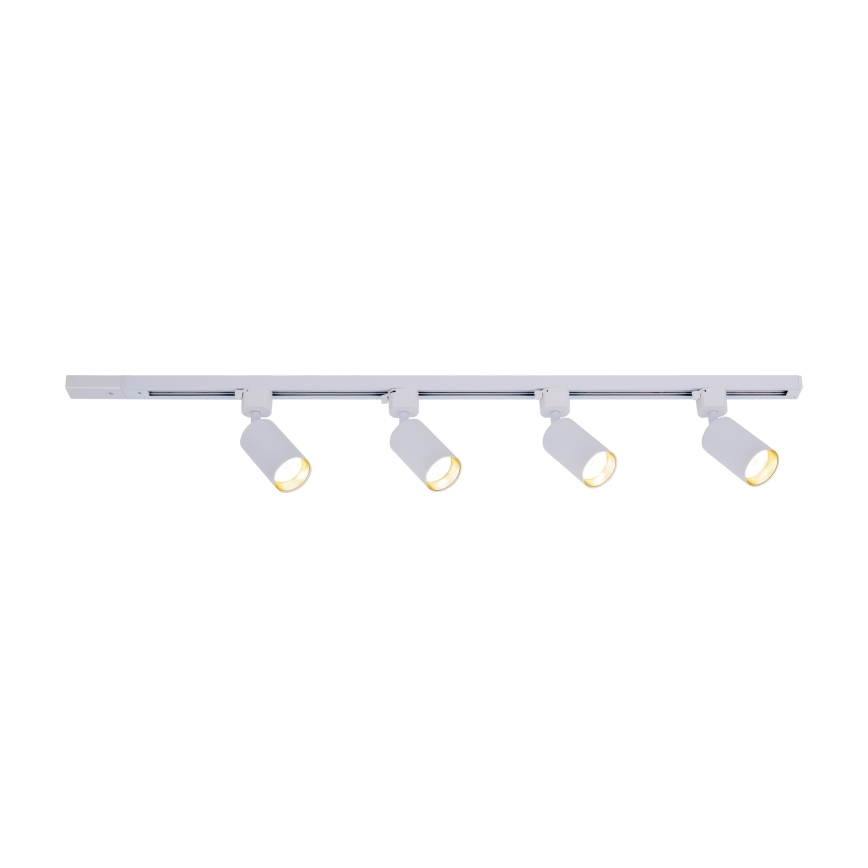 Spot LED dans le système de rail TRACER 4xGU10/10W/230V 1 m blanc