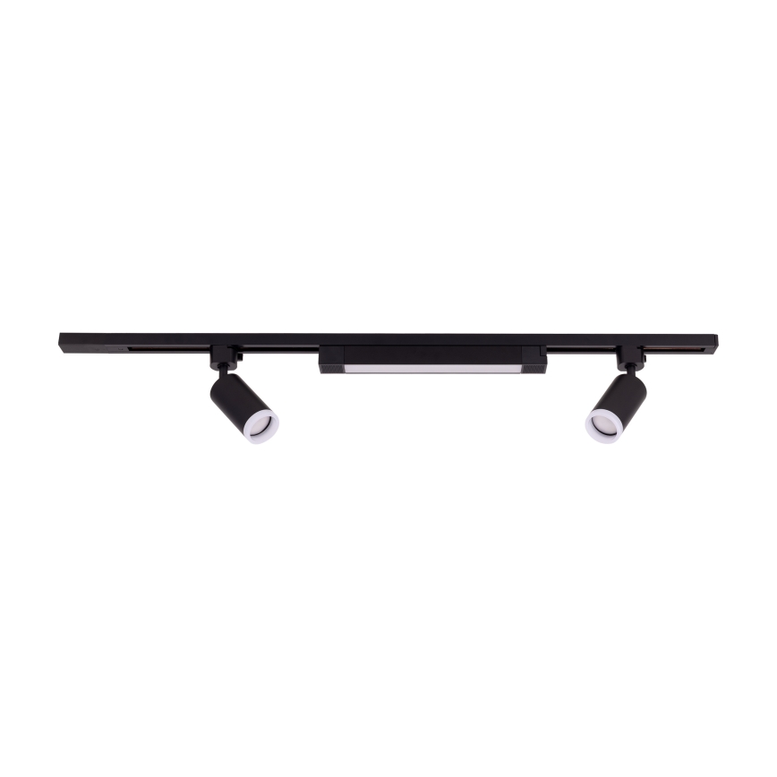 Spot LED dans le système de rails TRACER 2xGU10/10W/230V + LED/20W 1 m noir