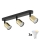 Spot LED encastrable RGBW dimmable TOP 3xGU10/6,5W/230V 2700-6500K noir/doré
