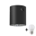 Spot LED GEORGE 1xE27/6W/230V d. 11 cm noir