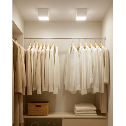 Spot LED LED/5W/230V 3000/4000/6400K 7,5x7,5 cm blanc