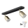 Spot LED RGBW dimmable TOP 2xGU10/6,5W/230V 2700-6500K noir/doré