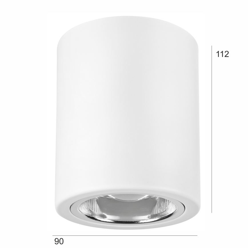 Spot LED TACO 1xE27/15W/230V blanc