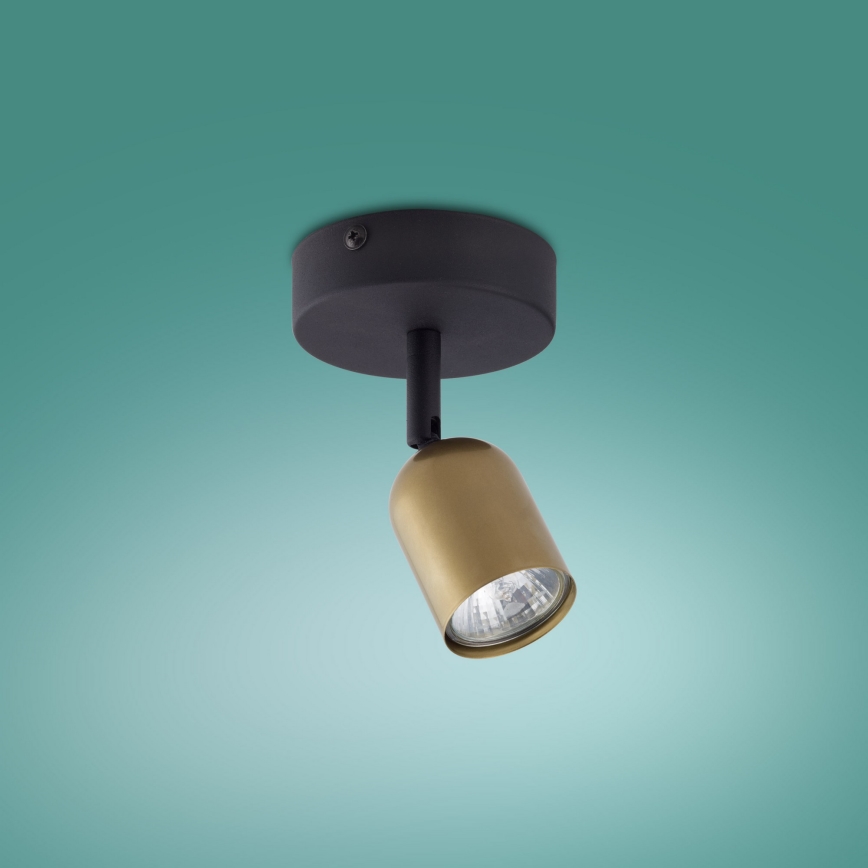 Spot LED TOP 1xGU10/10W/230V doré/noir