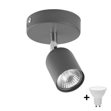 Spot LED TOP 1xGU10/10W/230V gris
