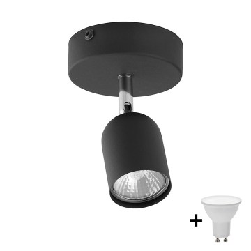 Spot LED TOP 1xGU10/10W/230V noir